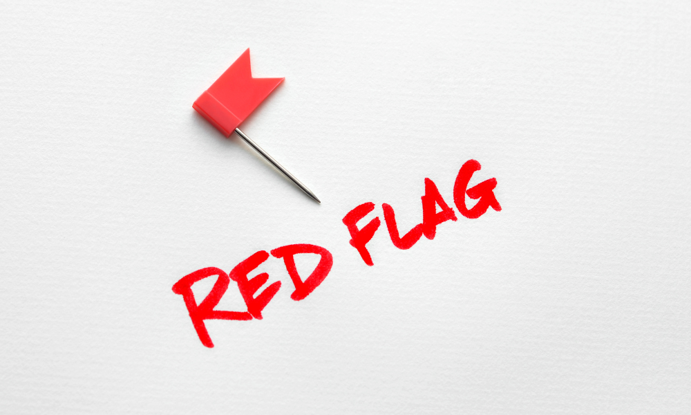 A red flag